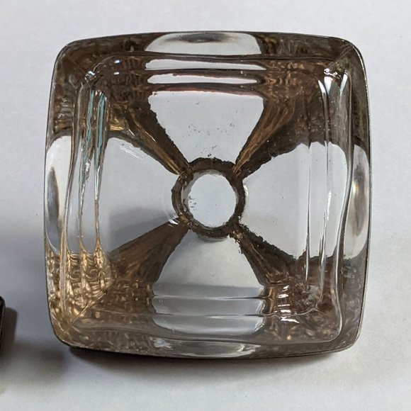 VTG Perfume Bottle Glass/Metal - Picture 5 of 10